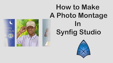 Synfig studio tutorial   How to make a photo montage animation