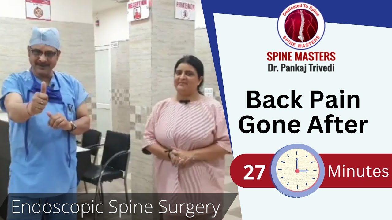 Open Surgery Failed to Relieve Symptoms | Back Pain gone in 27 min ...
