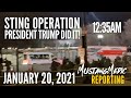 Breaking News Live at the US Capital January 20 2021 Operation Sting Part 1 MustangMedic Reporting