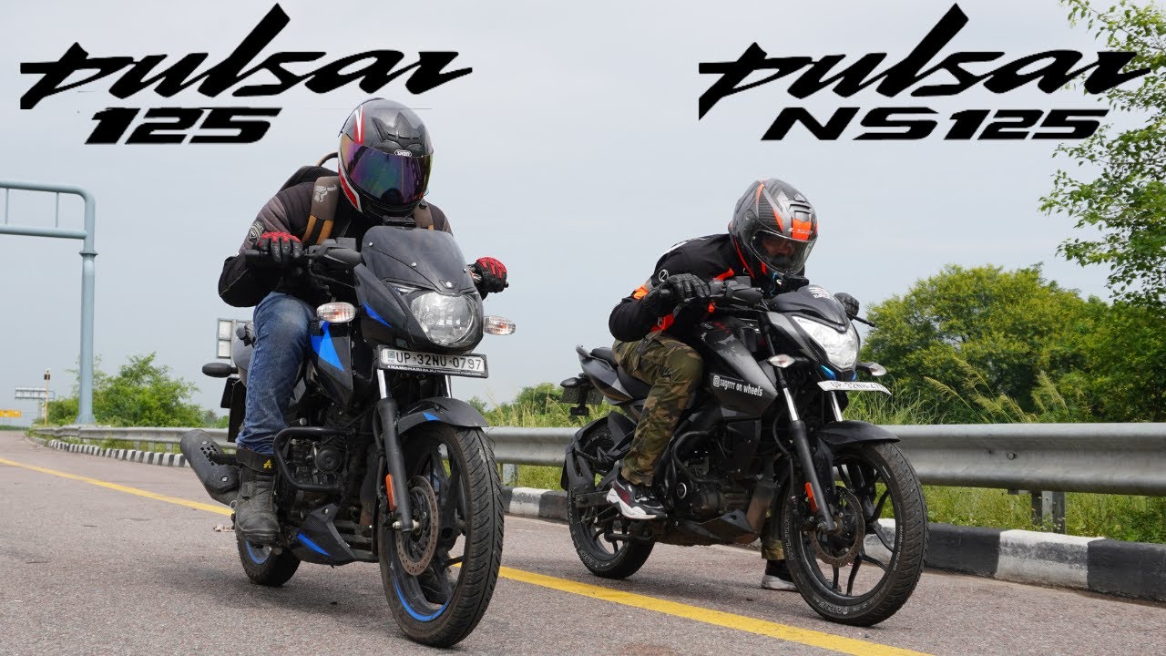 Pulsar 125 vs Pulsar NS125 Drag Race