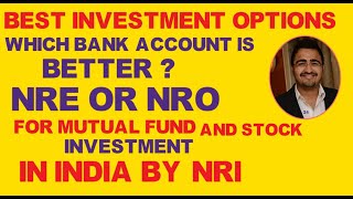 nre account and nro account benefits hindi|mutual fund investment for nri in india|0%tax on interest