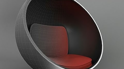swing chair in 3ds max / tutorial