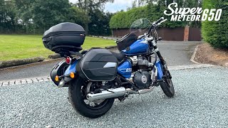 Royal Enfield 650 Super Meteor Luggage For Touring, Givi Weightless range