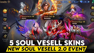 NEW SOUL VESELL 2.0 EVENT & 3 NEW SOUL VESELL CLINT BENEDETTA & CECILION SKINS ALREADY HERE...