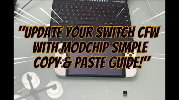 How to Update Custom Firmware on Nintendo Switch with Modchip | Easy Step-by-Step Guide