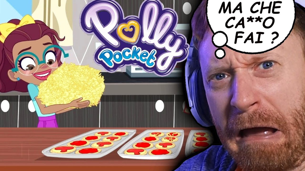 La PIZZA con i SUPERPOTERI 🍕 Polly Poket Reaction