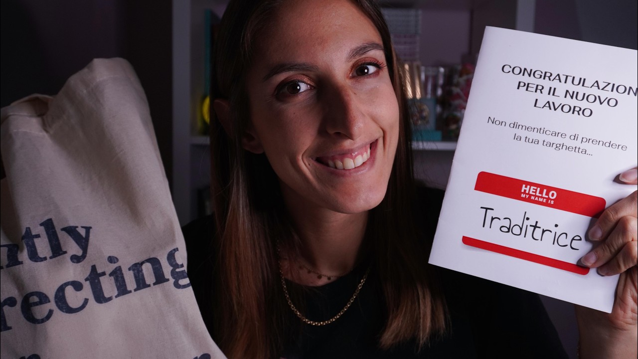 TI RILASSO CON I MIEI REGALI DI ADDIO 😭💔 ASMR ita