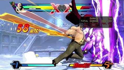 [UMVC3] Haggar/Dante/Arthur - cr. L 0 Bar Start TOD