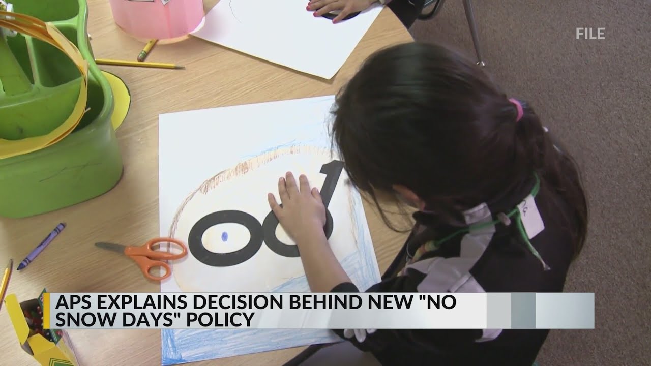 APS explains decision behind no snow days policy YouTube