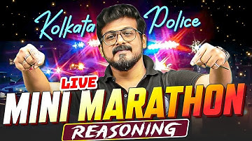 Kolkata Police 2025 Reasoning Marathon Live | Most Expected Questions | KP Reasoning Practice Class