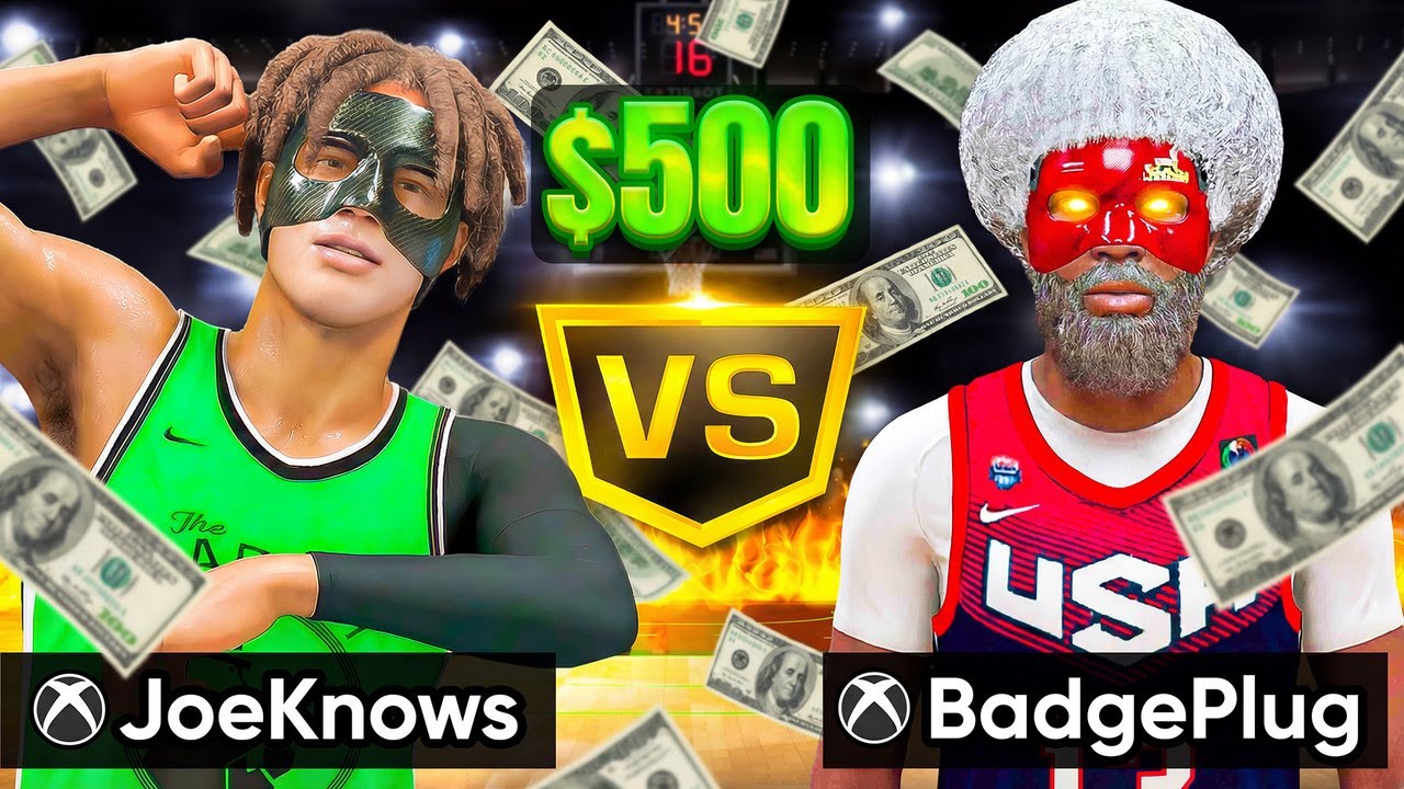 BADGEPLUG CHALLENGED ME to a $500 WAGER on NBA 2K26...