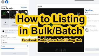 Bulk Listing on Facebook Markteplace | Facebook Auto listing Software | FBVerse Bot screenshot 3
