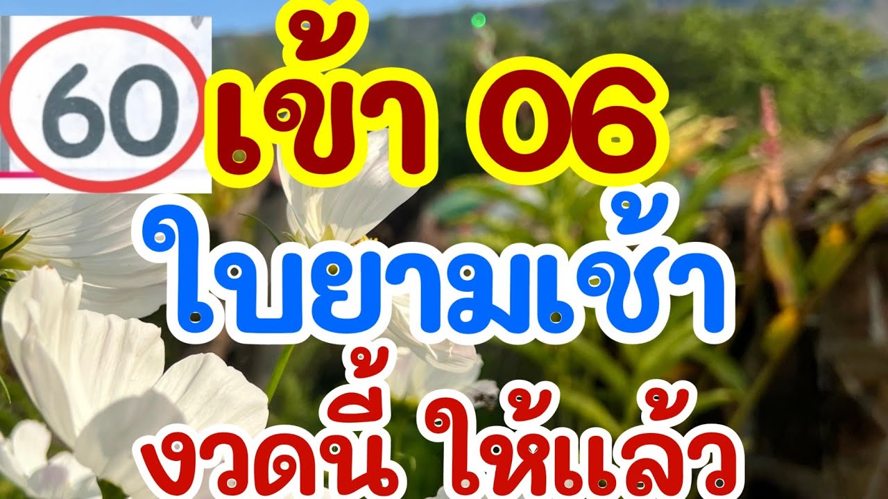 ด่วนๆ เข้า 06 ใบยามเช้า ให้มาแล้ว 16 มี.ค. 69 [EP.1]