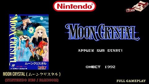MOON CRYSTAL (ムーンクリスタル) - LONGPLAY (NINTENDO NES / FAMICOM) 🇫🇷