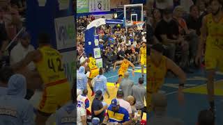 Ysmael Romero Dunk In The 1St Game Of Bsn Finals