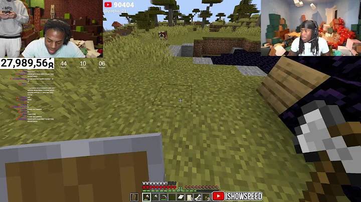 BEATING MINECRAFT HARDCORE PART 4⛏️🍄 ft. Kai Cenat