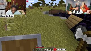 Thumbnail for BEATING MINECRAFT HARDCORE PART 4⛏️🍄 ft. Kai Cenat
