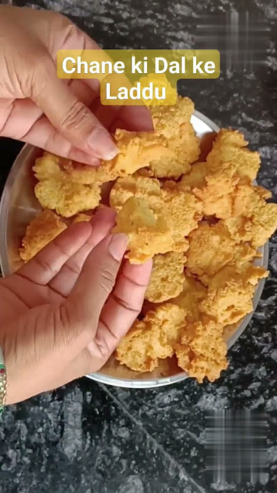 Chane ki Dal ke Laddu🥮| #viral #shorts #laddu #ladoo #chana