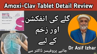 Amoxycillin And Potassium Clavulanate Tablets IP 625 In Hindi/Urdu | Brand Name Uses Side Effects