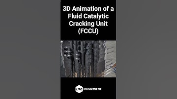 See Inside a Fluid Catalytic Cracking Unit - Detailed 3D Animation!