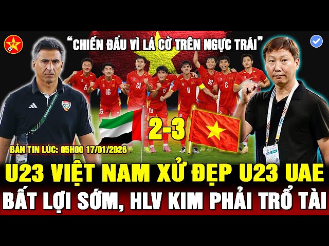💖U23 VIỆT NAM THẮNG THUYẾT PHỤC, VFF THƯỞNG LỚN, VĂN KHANG, ĐÌNH BẮC LÊN TIẾNG, HLV UAE SỐC NẶNG