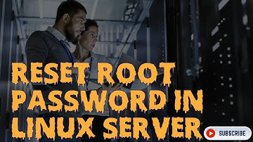 Resetting root password in fedora based linux