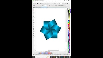 CorelDRAW Gradient Magic 🌟 | 3D Design Trick