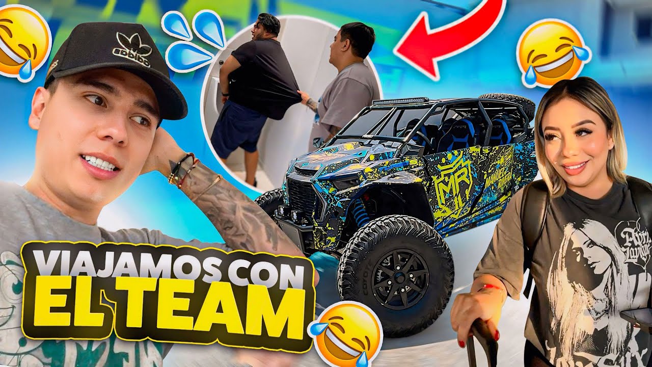 NOS VAMOS DE VIAJE CON EL TEAM PARA INICIAR LA RUTA MÁS IMPRESIONANTE😱 | ManuelRivera11