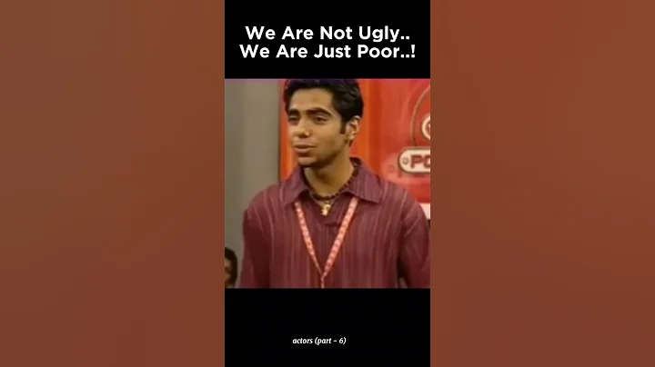 We Are Not Ugly..We Are Just Poor..!  Actors (Part - 6)