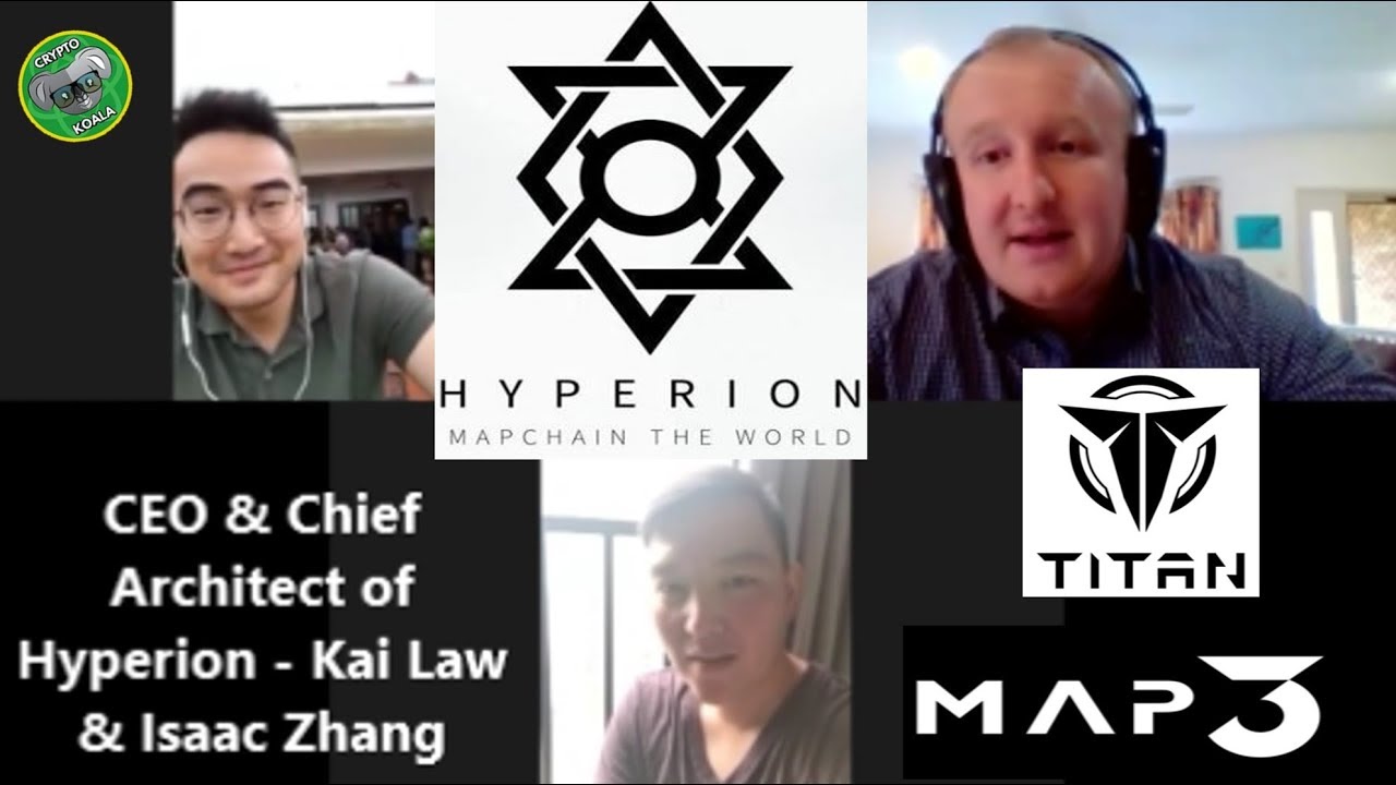 Hyperion 2019 - Next Gen Of Decentralized Maps - With CEO & CA - Kai Law & Isaac Newton