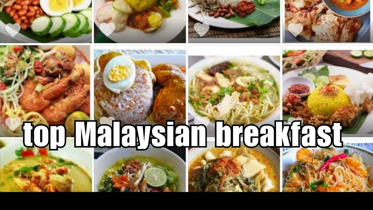 menu sarapan pagi malaysia