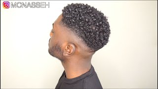 MEN'S NATURAL CURLY HAIR ROUTINE | KINKY TO CURLY