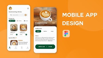Coffee Ordering Mobile App Design in Figma