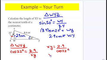 2.7 Solving Problems Involving More Than One Triangle