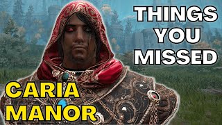 The Top Things You Missed In Caria Manor Probably - Elden Ring Tutorialguidewalkthrough