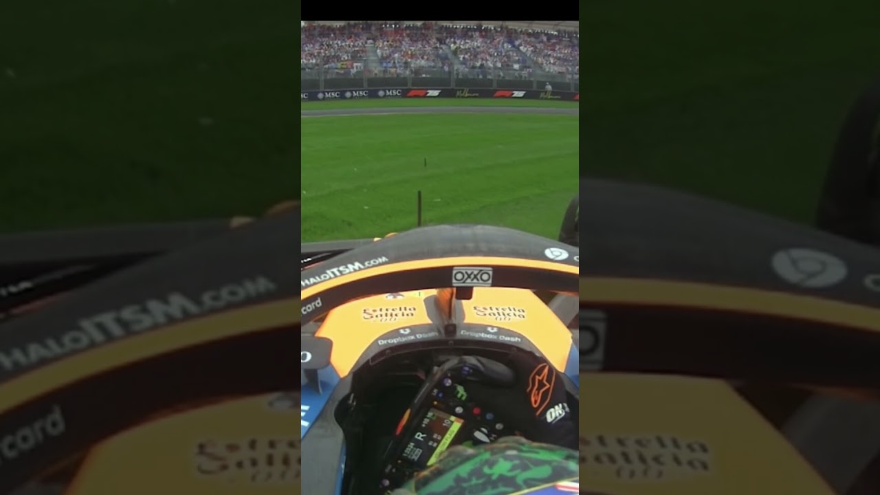 Piastri slides off at Aussie GP — hear the team radio reaction! 🇦🇺🎧 