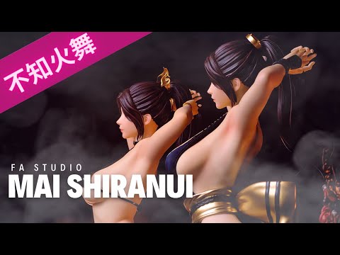 Unboxing the iconic childhood arcade fighter : FA studio - Mai