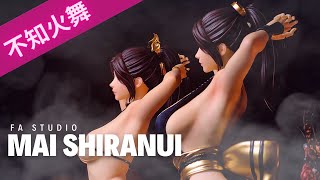 Unboxing the iconic childhood arcade fighter : FA studio - Mai