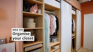IKEA 101: Smart ways to organise your closet