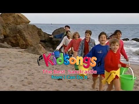 Kidsongs Summer Songs: The Best Sandcastle ! Fun at the beach with Kidsongs Kids!