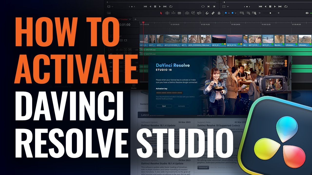 How to Activate DaVinci Resolve Studio