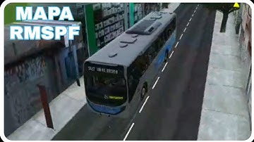 Fazendo a rota no mapa RMSPF no pronton bus simulador!!