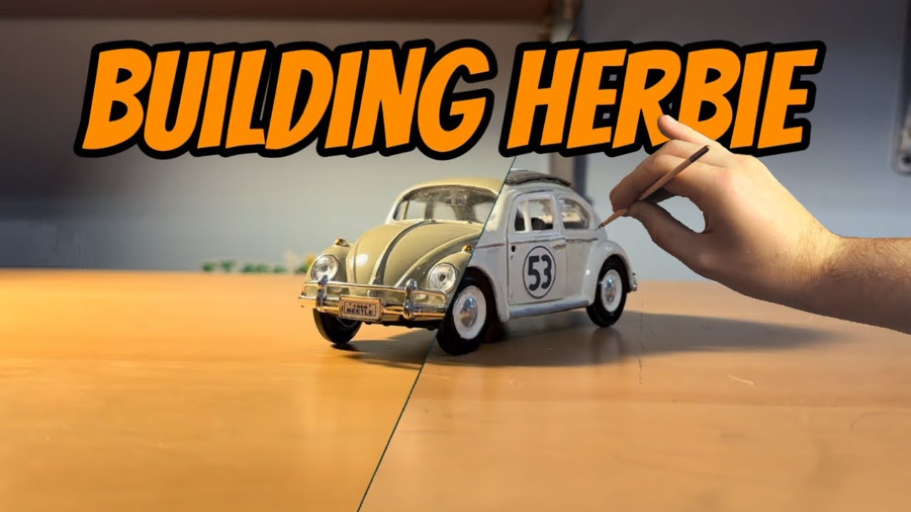 How To Build Your Own Herbie Toy Car| Herbie The Love Bug Custom