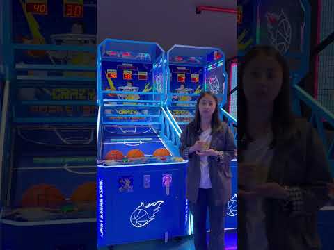 EPARK Crazy Basketball Indoor Electronic Basketball Shooting Arcade Game Machine