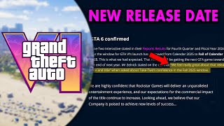 OFFICIAL GTA 6 INFO - New Release Date Confirmed (Delayed To When?)