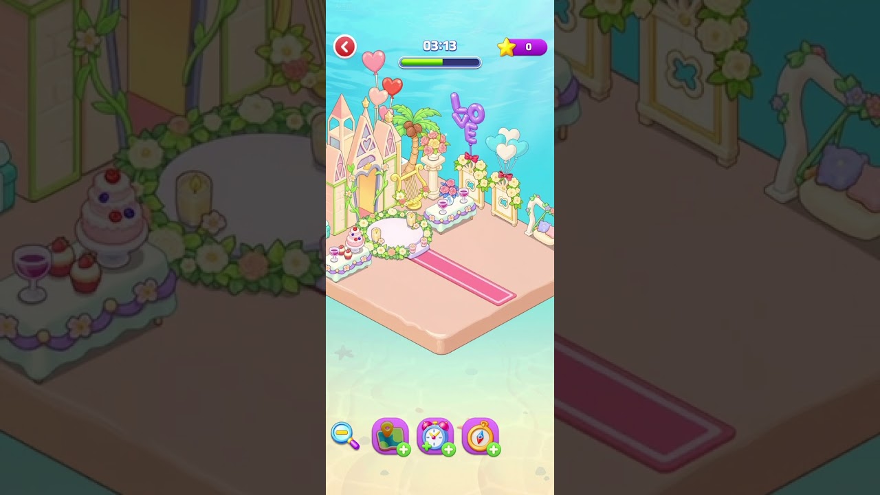 Stylish Room – Level 225 Walkthrough (Perfect) | Beach Wedding – Valentine’s Festival Level