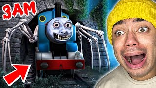 (omfg) When You See THOMAS THE TRAIN.EXE At These Abandoned Railroad Tracks, RUN AWAY FAST!!
