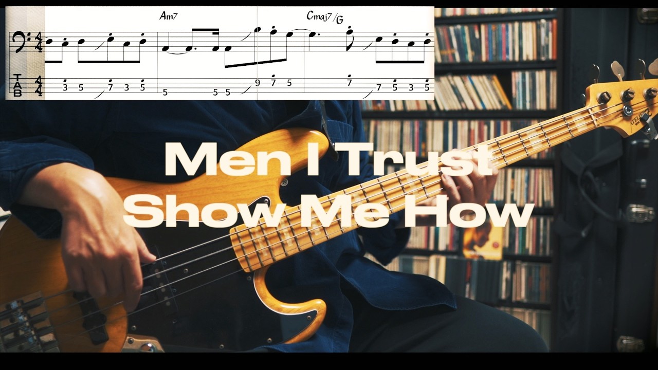 Men I Trust - Show Me How (Bass Cover with TABS) *Get the PDF on Patreon