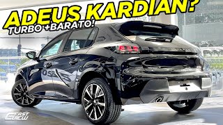 NOVO PEUGEOT 208 STYLE TURBO 2024 +BARATO QUE RENAULT KARDIAN EVOLUTION É MELHOR OPÇÃO?