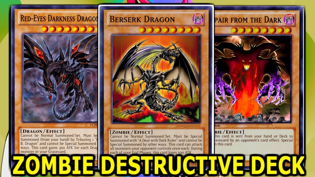 Yu-Gi-Oh! Power of Chaos The Legend reborn ZOMBIE DECK yugioh games